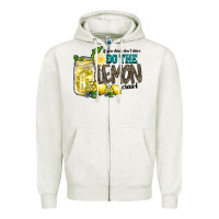 Oatmeal Heather if you drink dont drive do the lemon crawl Zipper Hoodie - RacoonDesign