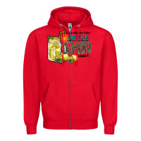 Red if you drink dont drive do the lemon crawl Zipper Hoodie - RacoonDesign