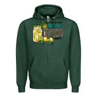 Sports Green if you drink dont drive do the lemon crawl Zipper Hoodie - RacoonDesign