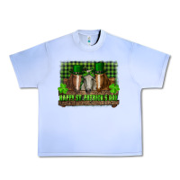 Grape Ice happy st. patrick's day horses with leprechaun hat and bandana Urban Heavy Tee - RanaPortraitStore