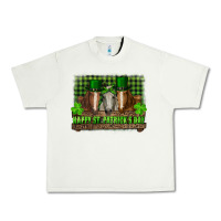 Pistachio happy st. patrick's day horses with leprechaun hat and bandana Urban Heavy Tee - RanaPortraitStore