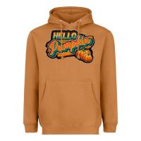 Meerkat hello pumpkin black Heavyweight Hoodie - JahusDesignShop