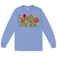 Colony Blue p.e. teacher Long Sleeve Tee - Zillion Design Studio