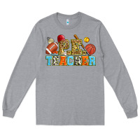 Heather Grey p.e. teacher Long Sleeve Tee - Zillion Design Studio