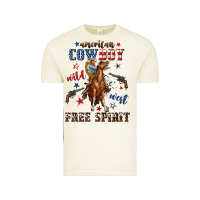 Vintage Arctic american cowboy wild west free spirit Vintage Tee - texasbilliewilder