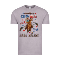 Vintage Zinc american cowboy wild west free spirit Vintage Tee - texasbilliewilder