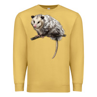 Antique Gold opossum Premium Sweatshirt - LillyAllenDesigns
