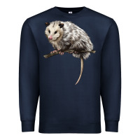 Navy opossum Premium Sweatshirt - LillyAllenDesigns