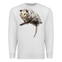 Oatmeal Heather opossum Premium Sweatshirt - LillyAllenDesigns