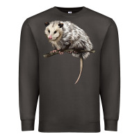 Smoke opossum Premium Sweatshirt - LillyAllenDesigns