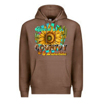 Chestnut raised on country  sunshine Premium Hoodie - NancyCooperArtShop