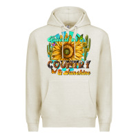 Oatmeal Heather raised on country  sunshine Premium Hoodie - NancyCooperArtShop