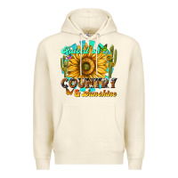 Sandshell raised on country  sunshine Premium Hoodie - NancyCooperArtShop