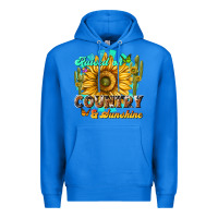 True Royal raised on country  sunshine Premium Hoodie - NancyCooperArtShop