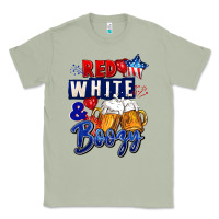 Matcha Red white and boozy 4th of july Classic Tee - CowGirlArtShop