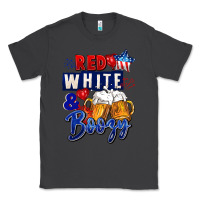 Smoke Red white and boozy 4th of july Classic Tee - CowGirlArtShop