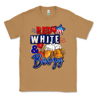 Toasted Coconut Red white and boozy 4th of july Classic Tee - CowGirlArtShop
