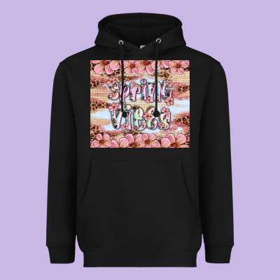Spring Vibes Heavyweight Hoodie Designed By Artiststas
