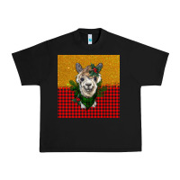 Black christmas alpacas Urban Heavy Tee - BarkalooDesign
