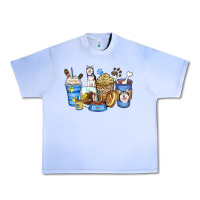 Grape Ice siberian husky coffee cups Urban Heavy Tee - Zillion Design Studio