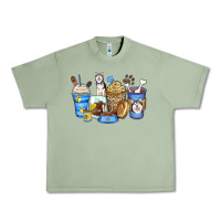 Oil Green siberian husky coffee cups Urban Heavy Tee - Zillion Design Studio