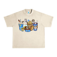 Sandshell siberian husky coffee cups Urban Heavy Tee - Zillion Design Studio