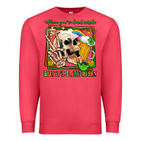 Cardinal when you're dead inside but it's st patricks Premium Sweatshirt - Jasminsmagicworld