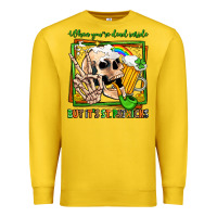 Lemon when you're dead inside but it's st patricks Premium Sweatshirt - Jasminsmagicworld