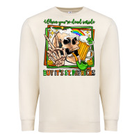 Sandshell when you're dead inside but it's st patricks Premium Sweatshirt - Jasminsmagicworld