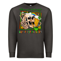 Smoke when you're dead inside but it's st patricks Premium Sweatshirt - Jasminsmagicworld