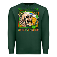 Sports Green when you're dead inside but it's st patricks Premium Sweatshirt - Jasminsmagicworld
