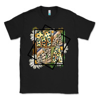 Black mama leopard Classic Tee - CowhideDigitalArt