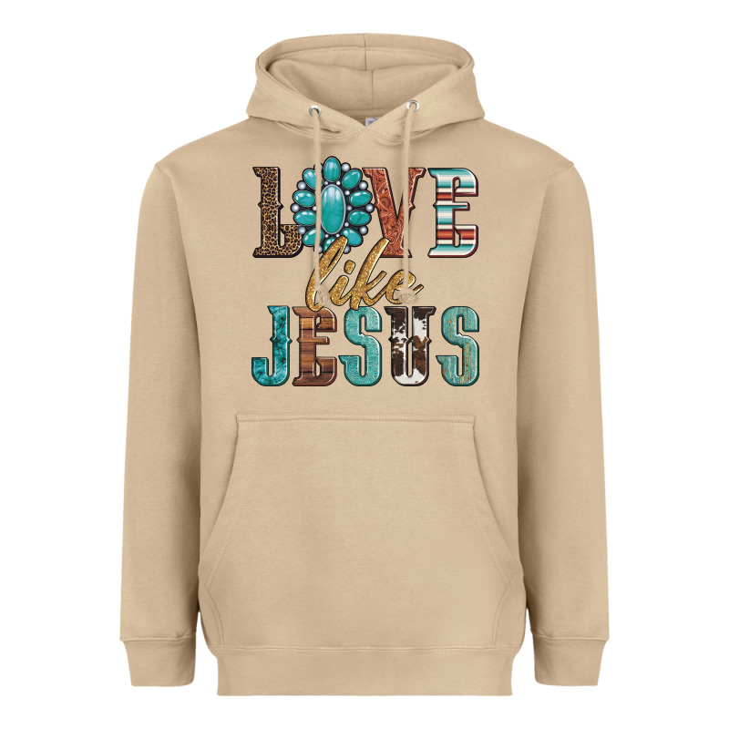 Love Like Jesus Heavyweight Hoodie by Artiststas | Teevron