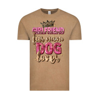 Vintage Coffee girlfriend  fur mom dog lover Vintage Tee - Zillion Design Studio