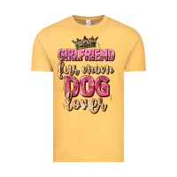 Vintage Mustard girlfriend  fur mom dog lover Vintage Tee - Zillion Design Studio