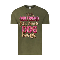 Vintage Olive girlfriend  fur mom dog lover Vintage Tee - Zillion Design Studio