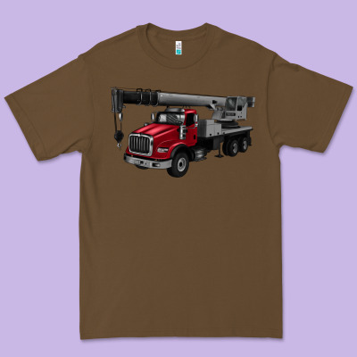 Crane Truck Premium Tee Designed By Artiststas