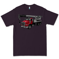 Plum crane truck Premium Tee - Artiststas