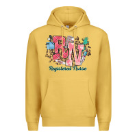 Antique Gold rn registered nurse western Premium Hoodie - NancyCooperArtShop