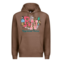 Chestnut rn registered nurse western Premium Hoodie - NancyCooperArtShop