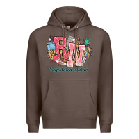Coffee rn registered nurse western Premium Hoodie - NancyCooperArtShop