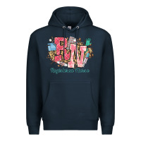 Navy rn registered nurse western Premium Hoodie - NancyCooperArtShop