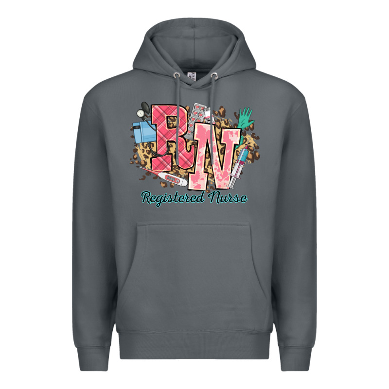 Rn Registered Nurse Western Premium Hoodie by NancyCooperArtShop | Teevron