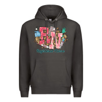 Smoke rn registered nurse western Premium Hoodie - NancyCooperArtShop