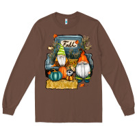 Chestnut farm truck autumn gnomes Long Sleeve Tee - RanaPortraitStore