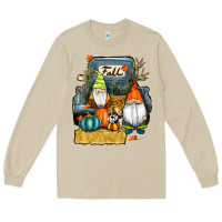 Mushroom farm truck autumn gnomes Long Sleeve Tee - RanaPortraitStore