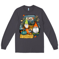 Smoke farm truck autumn gnomes Long Sleeve Tee - RanaPortraitStore