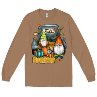 Toasted Coconut farm truck autumn gnomes Long Sleeve Tee - RanaPortraitStore