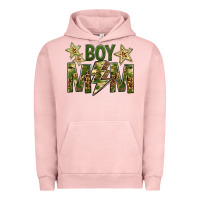 Pigment Salmon Boy Mom Urban Hoodie - BundleAndBundleShop