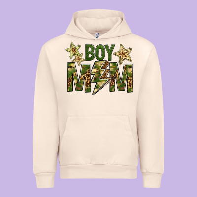Boy Mom Urban Hoodie Designed By Bundleandbundleshop